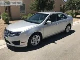2010 Ford Fusion Silver wlight interior