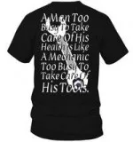 15% OFF - A man too busy to take care of his health is like a me