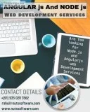 Angular js and Node js Web Development Services in Delhi Noida.