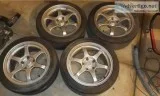 17&quot 5x120 TR Motorsport C2 Silver Wheels