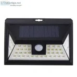 LED Solar Lights. 44 LED Outdoor PIR Motion Sensor Solar Lamp