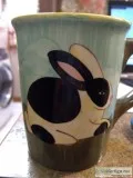 Eddie Bauer Barnyard rabbit plate