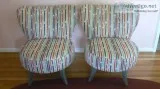2 upholstered chairs