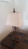 2 table lamps