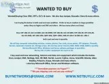 -  WANTED - WE ARE BUYING &gt WE BUY USED AND NEW COMPUTER SERVE