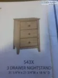 SOLID WOOD NIGHTSTAND