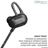 Hammer Swing Sweatproof Bluetooth Earphones With Mic