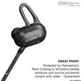 Hammer Swing Sweatproof Bluetooth Earphones With Mic