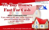 Get a fair cash offer We want to BUY your House