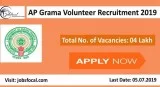 AP Grama Volunteer Recruitment 2019 -20 (04 Lakh) Vacancies Appl