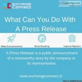 What Can You Do With A Press Release