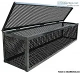 NEW MESH LANDSCAPE BOX WITH LOCKABLE LID