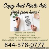 Copy and Paste Ads 100 Commission every signup
