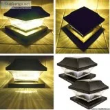 Post light solar solar post lights outdoor solar lamp post light