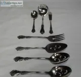 ONEIDA KENNETT SQUARE 7 PC. STAINLESS FLATWARE SERVING SET-NEW