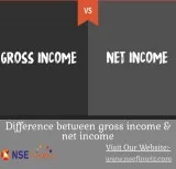 Difference between gross income and net income
