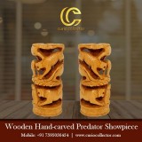 Wholesale Handicraft Supplier - Wooden Hand-carved Predator Show