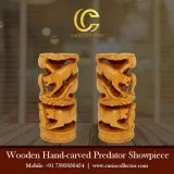 Wholesale Handicraft Supplier - Wooden Hand-carved Predator Show