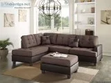 New Chocolate 3Piece Sectional &quotWHOLESALE&quot 