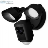 RING FLOODLIGHT MOTION ACTIVATED HD SECURITY CAMERA