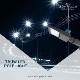 Install 150W LED Pole Light  For Better Outdoor Lighting