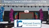 Best Event Organizers in Hyderabad