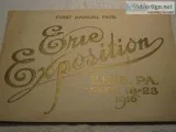 First Annual Fair - Erie Exposition - Erie Pa. Sept. 18-23 1916