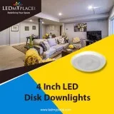 Install 4 Inch LED Downlights to make the Ambience More Glorifyi