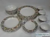 ROYAL DOULTON FINE CHINA &quotJACOBEAN&quot 5 PC. PLACE SETTING-