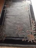 VINTAGE ART DECO CHINESE RUG 4  x 6 