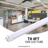 Use Single Pin 18w LED Tube for Brighter Ambience