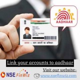 How to link your accounts to aadhaar