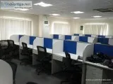 rental office space fullfurnished for 40seaters with manager cab