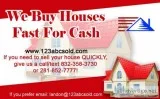We Buy Houses FAST for Cash