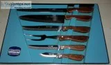 REGENT SWORDS 6 PC. CUTLERY CARVING KNIFE SET-NEW