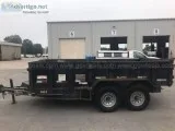 2008 Big Tex 14 Foot Dump Trailer