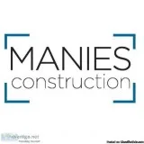 Schedule your indoor projects with Manies Construction