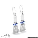 Criss Cross Silver Earrings and Studs by JollyRolly