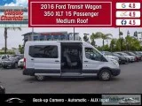Used 2016 Ford Transit Wagon 350 XLT 15 Passenger Medium Roof fo