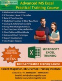 Join Talent Magnifier Advanced MS Excel certification Training c