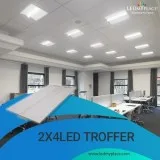 Buy (2x4 LED Troffer) At Your Commercial Space On Heavy Discount