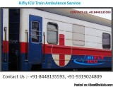 Hire Commercial Low-Budget ICU Train Ambulance in Raipur By Hifl