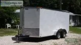 7 x 14 Standard Enclosed Cargo Trailer WV-nose - 12915
