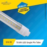 Replace Traditional MH Lights with the Smart Single Pin 8 ft LED