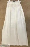 Womens 100% Rayon Cream Skirt SZ S