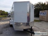 6 x 14 Enclosed Cargo Trailer WV-nose - 71736