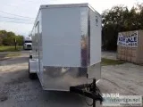 6 x 14 Enclosed Cargo Trailer WV-nose - 71736