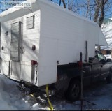 Custom Wood Insulated Truck Camper