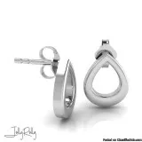 Silver Drops Silver Earrings and Studs by JollyRolly