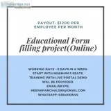 Form filling project. (Online)